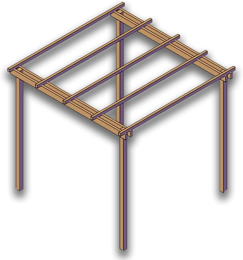 Pergolati, in Legno di Pino Impregnato classe 4, Personalizzabile, SUNWOOD