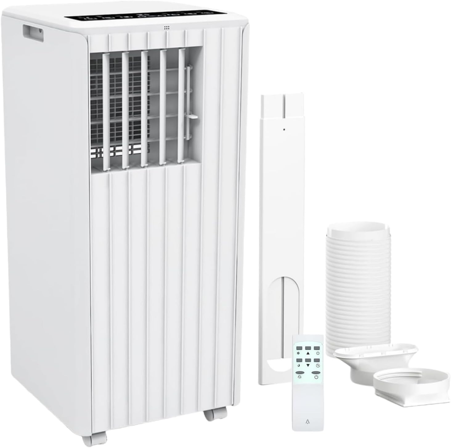 Condizionatore portatile, 3 in 1, Climatizzatore mobile 7000 BTU, 24 ore, modalità di raffreddamento e deumidificazione, modalità sleep, Garvee