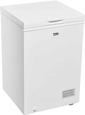 Beko CF100EWN Congelatore a pozzetto, Volume Totale Netto: 98lt, Dimensioni HxLxP: 84,5 x 54,5 x 54,5, Congelatore Orizzontale, Classe, Statico