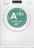 CANDY 4644TWM61-S Lavasciuga combinate, Libera Installazione, Programmi Rapidi, Connessa, App hOn, 1400 Giri, Classe A-20%, AxLxP 85x60x45