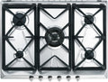 Smeg SRV-576GH5 Piano cottura, SRV576GH5 1, acciaio inossidabile, colore