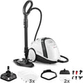 Polti Aspirapolvere e pulitori a vapore, Vaporetto Smart 120, Pressione 4 Bar, Serbatoio Estraibile 2 L, Riscaldamento in 2 Minuti, Bianco e Nero