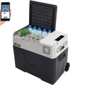 VEVOR Frigoriferi, da -20 a 20 Gradi C, 220 V Congelatore, con Schermo LCD Digitale, Mini Frigorifero Portatile per Auto 50 L