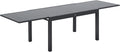 Outsunny Tavoli standard, 135-270x90x75 cm, Tavolo da Giardino Allungabile per 8-10 Persone con Struttura in Alluminio, Grigio