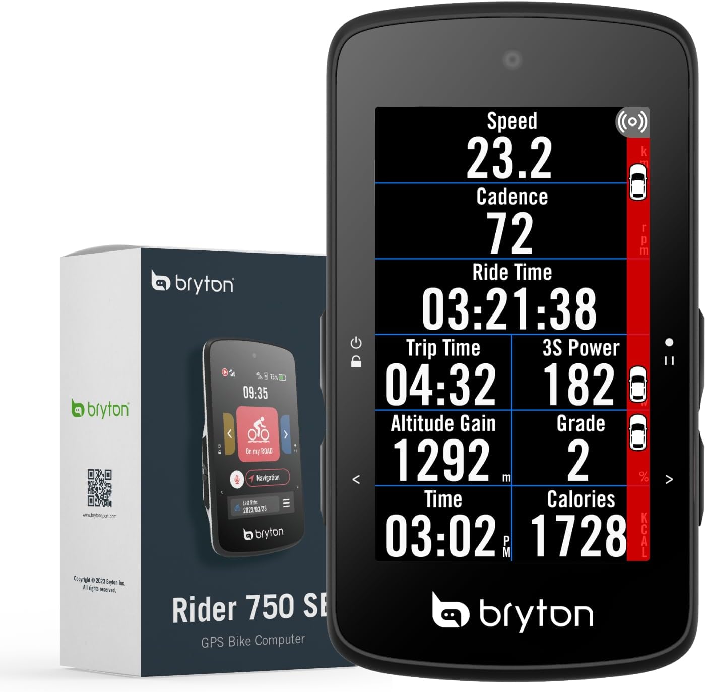 Bryton Ciclocomputer, Rider 750 SE