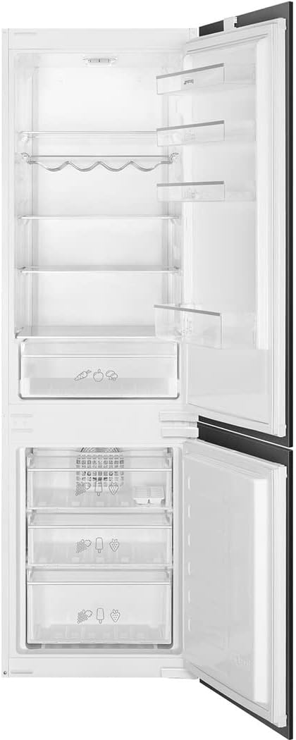 Smeg C3170NE Frigorifero combinato, NO FROST LED INVERTER