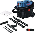 Aspiratori solidi-liquidi per uso commerciale, portata di 65 L, Aspiratore a umido, incl. filtro HEPA, bocchetta a lancia), Bosch Professional