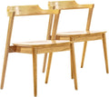 Sedie, Pack 2 Venus color Rovere, legno massiccio, 58 cm (Larghezza) 57,5 cm (Profondità) 76 cm (Altezza), VS Venta-stock