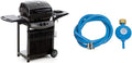 Barbecue a gas, Pi & ugrave, Nero, saporillo Barbecue, Sistema di Cottura a Pietra Lavica, sochef