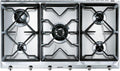 Piano cottura, a gas UNIVERSALE, Stainless steel, Smeg SRV596GH5