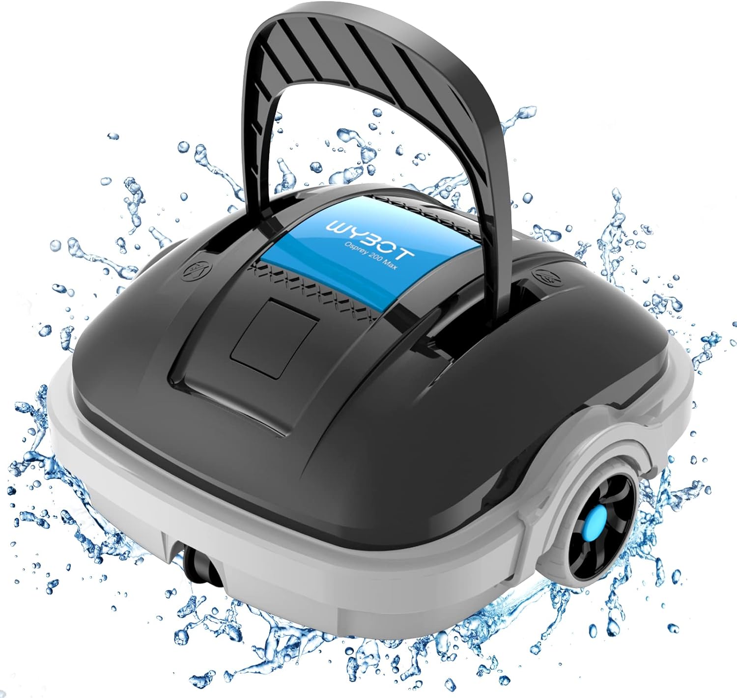 Pulitori automatici, Doppia Filtrazione e Parcheggio Autonomo, Robottino Pulitore con Doppia Motricità, WYBOT