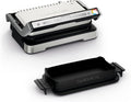 Piastre, Optigrill 4in1 XL, Capacità 6-8 Persone, Griglia Elettrica, Pasto Completo, Indicatore di Cottura, Antiaderenti, Moulinex GI784D