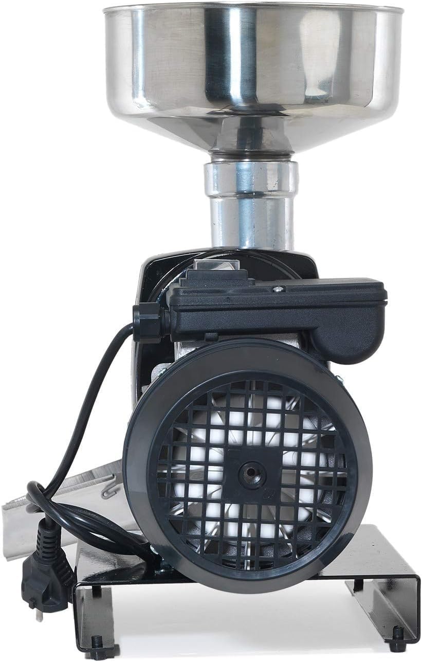 Passaverdura, Passapomodoro Elettrico in Acciaio Inox e Alluminio 370 Watt, Gruppo Palumbo SM3