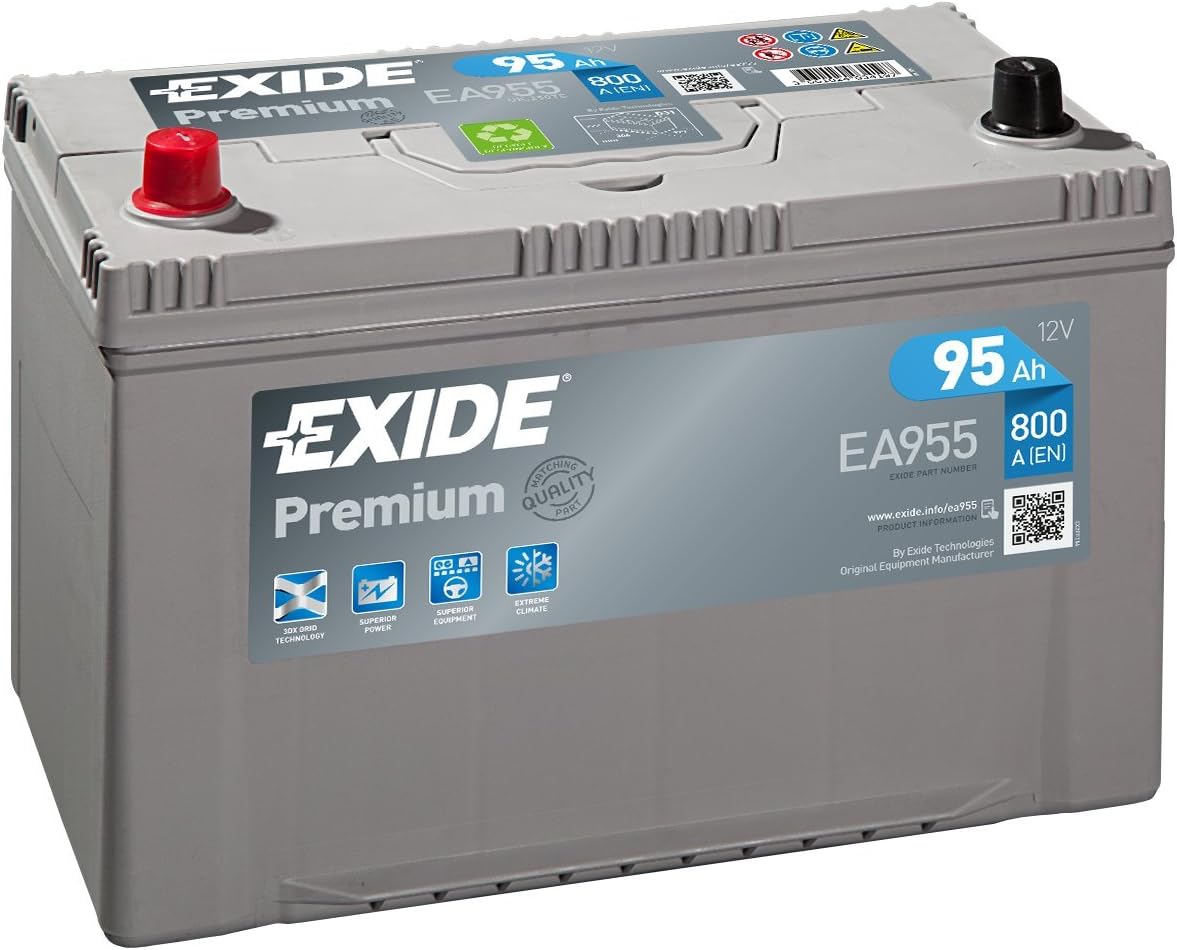 EXIDE EA955 Batterie per auto, BATERÍA 12 V