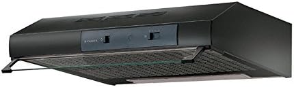 FABER TCH04-741 Cappe da incasso, Cappa sottopensile finitura nero da 90 cm