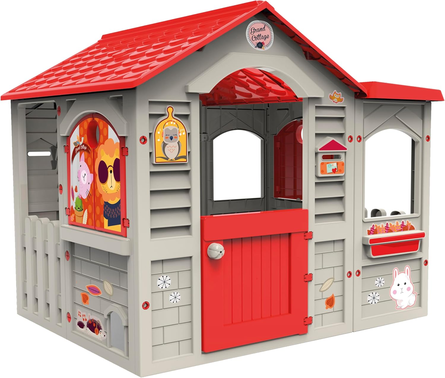 Chicos Casette giocattolo, Resistente e durevole, Casetta (89627), Grand Cottage XL Casetta per bambini