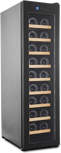 Cantine indipendenti, Cantinetta frigo per vino 18 bottiglie da incasso o indipendente, risparmio energetico, funzionamento silenzioso, IUBGFTO