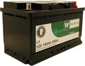 Batterie per auto, 315x175x190, Garanzia Italia, BATTERIA AUTO 100 Ah - 830A Spunto, W-Parts WRB6132