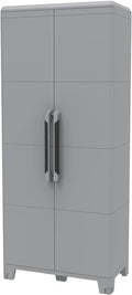 TERRY Armadio, Transforming Modular 4, Multifunzionale Alto, da Esterno Interno, Due Ante. Materiale: Plastica