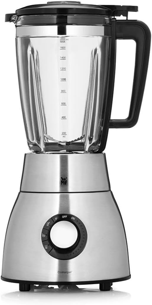 Frullatori da tavolo, 1.400 Watt, Kult Pro Frullatore da 25.000 giri, contenitore in vetro 1,8 L, min, frullatore ad alte prestazioni, WMF