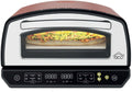 Fornetti elettrici per pizza, 2200 W, Piano in Pietra Refrattaria 33x33 cm, 20 L, Temperatura 450°, Forno Pizza Elettrico XXL, Pala in Alluminio, DCG