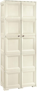 Tontarelli Armadio, angora, 79 x 43 x 203 centimeters