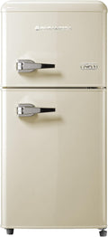 PYRAMIDEA MAMBO105C Frigorifero combinato, Frigo Retrò 100 litri lordi Color Crema