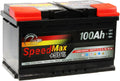 Batterie per auto, Batteria auto SPEED MAX 100 Ah 850A 12 V = FIamm 100 Ah DX+ Pronta all'uso, SMC L4100