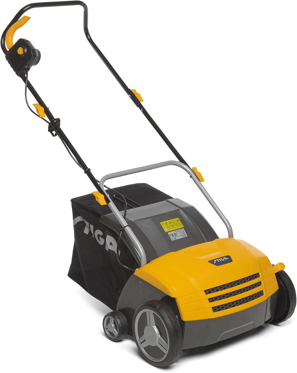 Arieggiatori, 1300 W, Scarificatore Elettrico SV 213, Sistema di Lavoro a 16 Lame o 36 Molle, STIGA