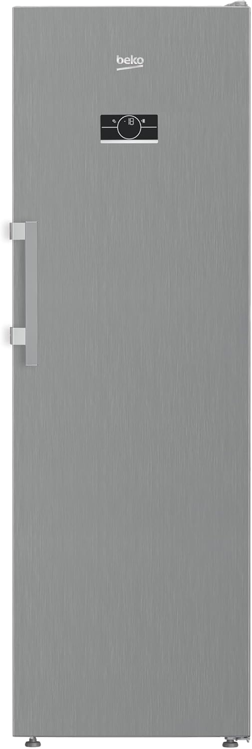 Beko B7RFNE315XP Congelatore verticale, Libera installazione 286 L D Acciaio inox